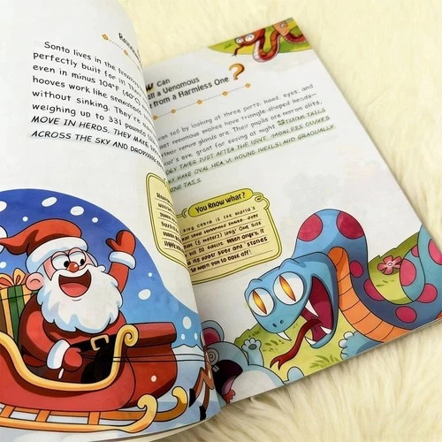 Children’s Encyclopedia 100000 Whys Kids Book Ages 6-12 Extracurricular Reading