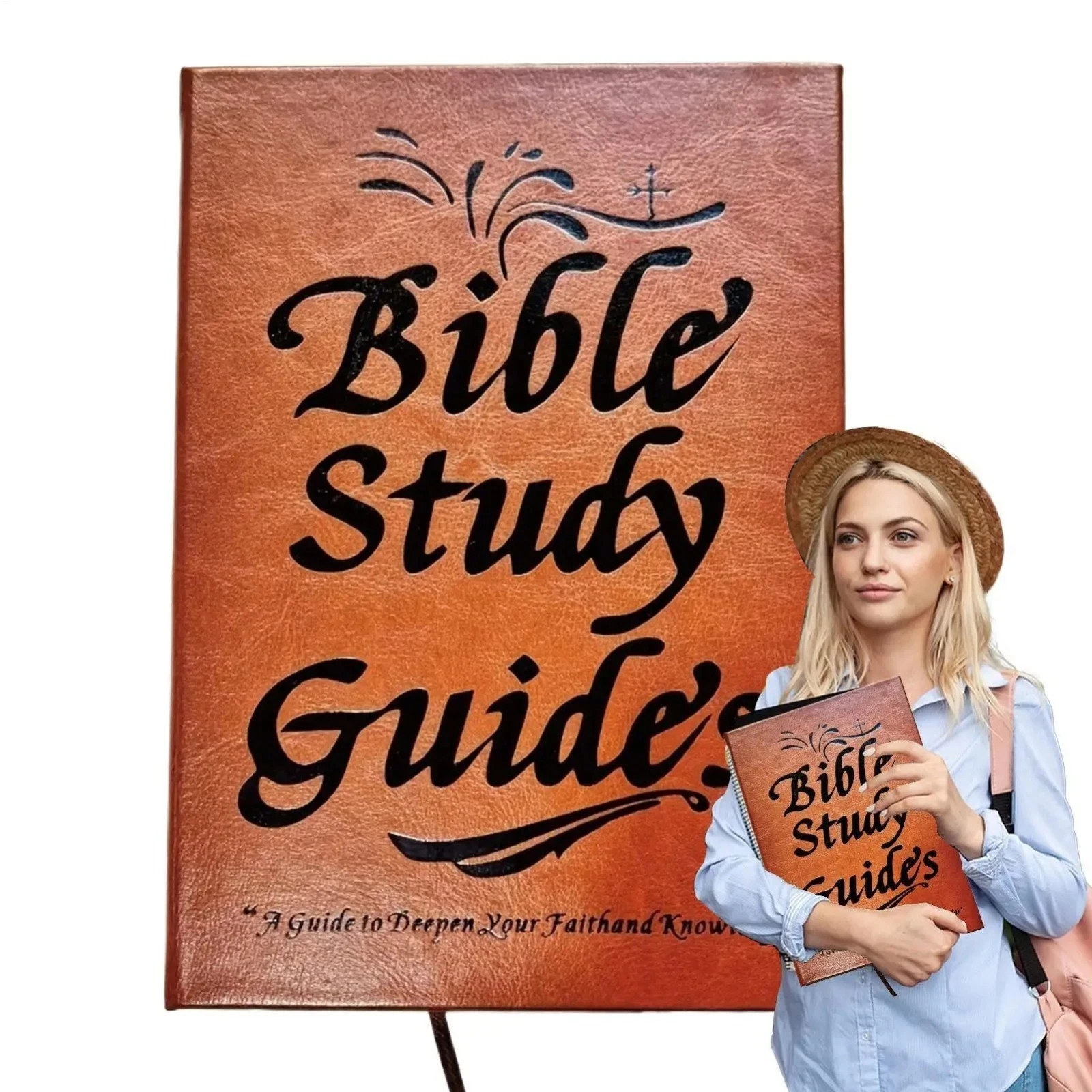66-Page Bible Study Guide, Daily Devotional Journal,Study Notebook Based Planner