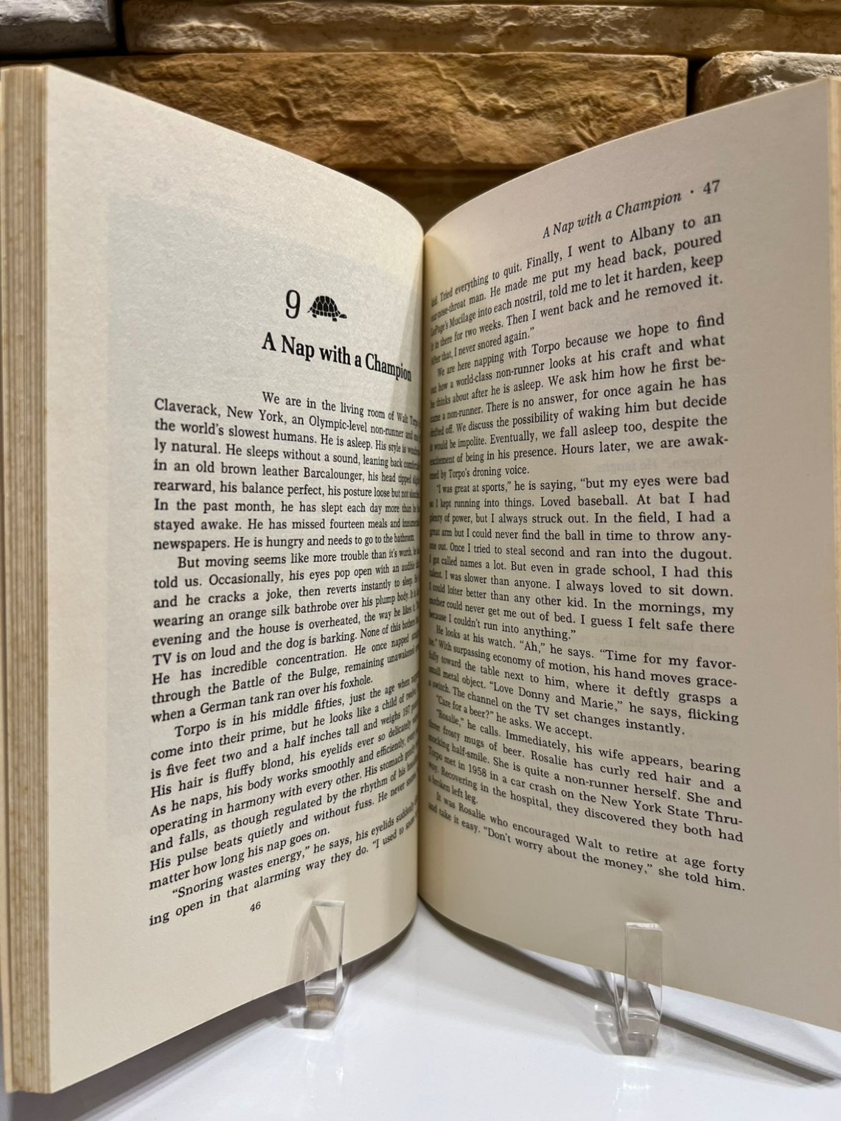 The Non-Runner’s Book Vic Ziegel & Lewis Grossberger 2nd Printing 1978 Lifestyle