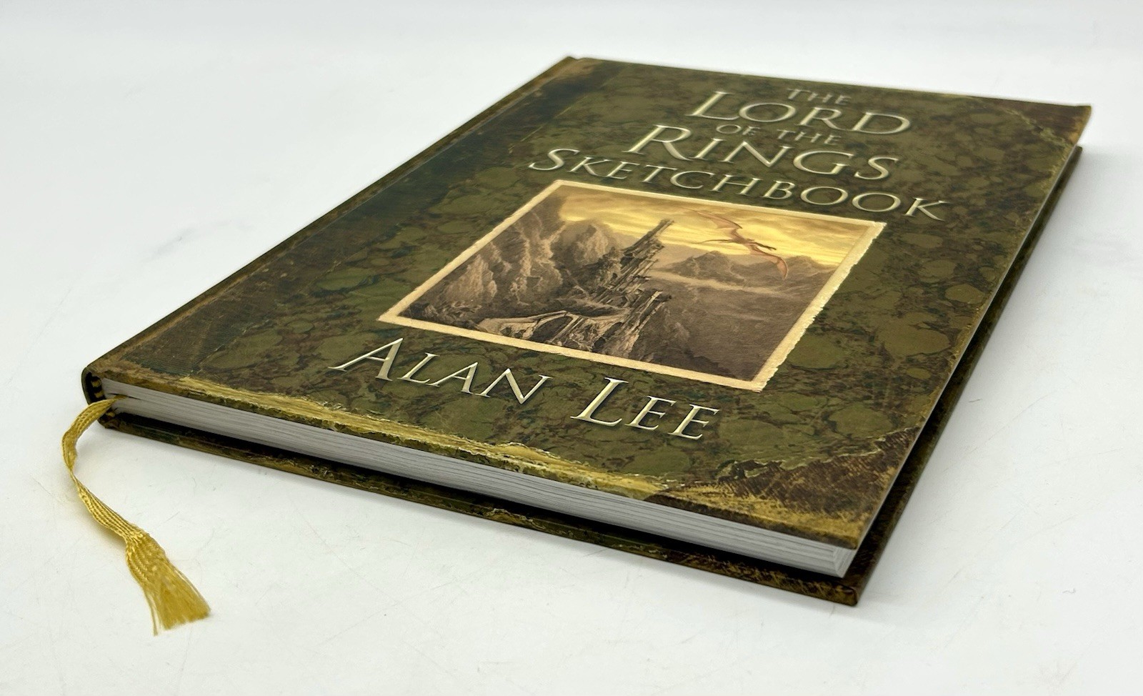 The Lord Of The Rings Sketchbook By Alan Lee Hardcover EUC