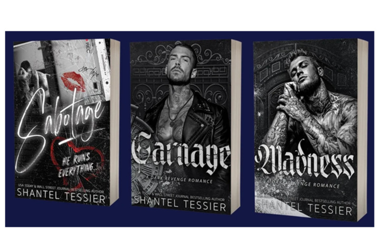 Sabotage 3 book set By Shantel Tessier Paperback Free Shipping USA ITEM