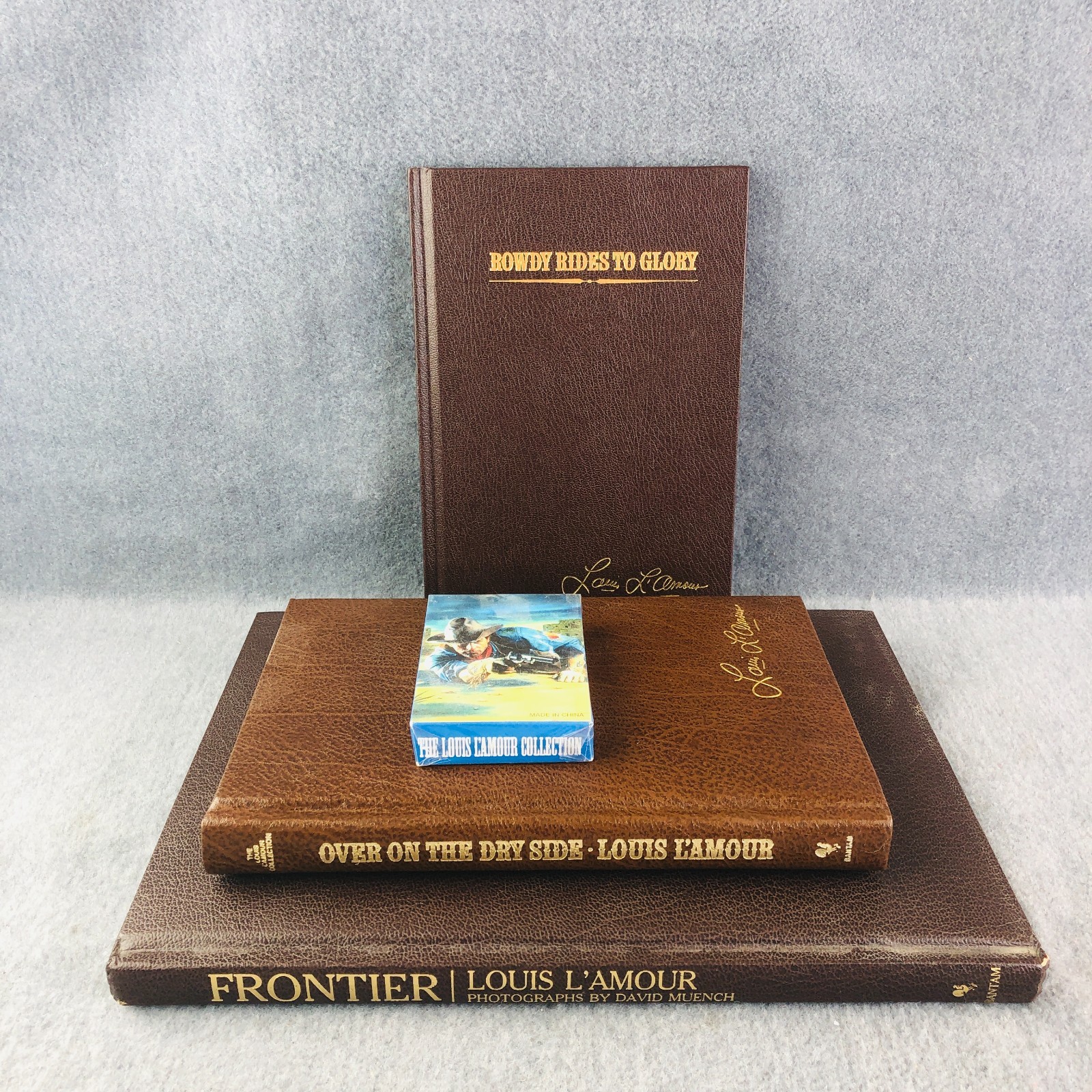 122 Vol. Louis L’amour Leatherette Collection ~ Complete Original Series. ~ Nice