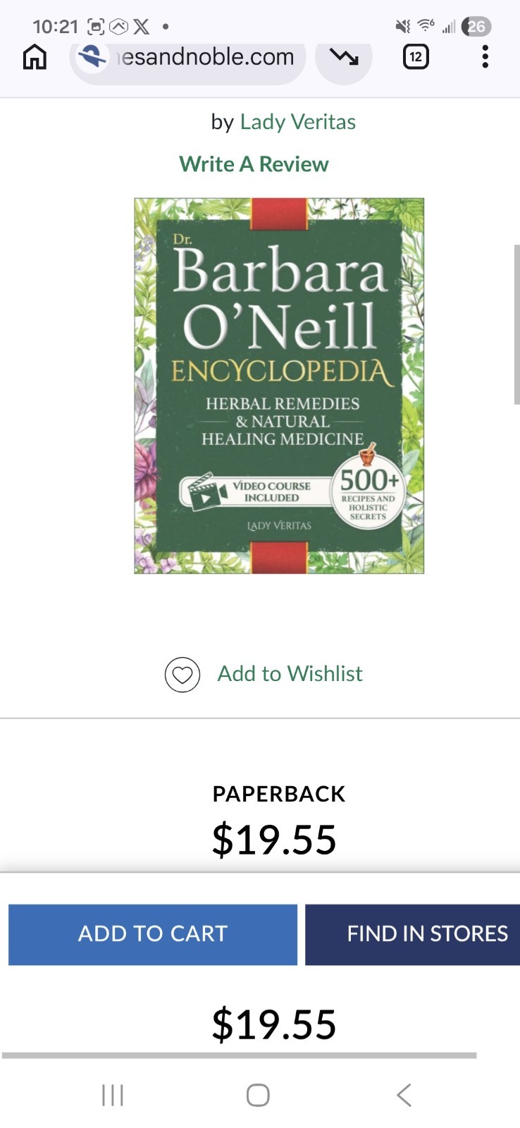 Dr. Barbara O’Neill Herbal Remedies & Natural Medicine Encyclopedia: A Self: New