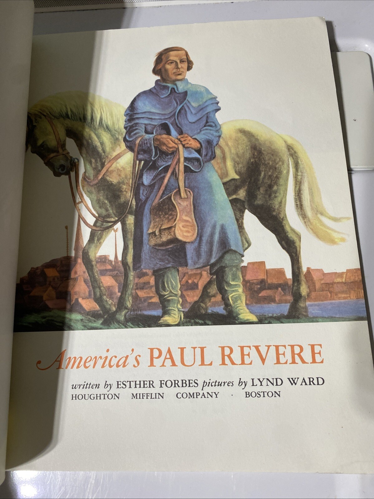 America’s Paul Revere – Paperback By Forbes, Esther Hoskins – VERY GOOD