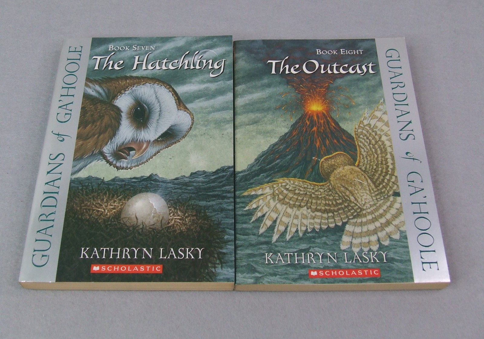 Guardians of Ga’Hoole Books 1-8 in Paperback by Kathryn Lasky