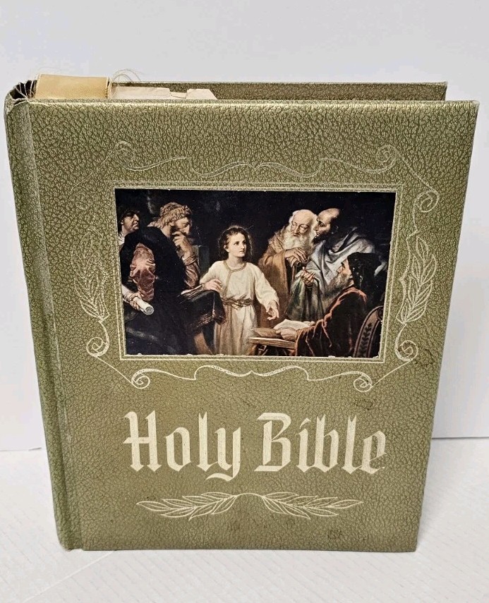 Holy Bible Heirloom Master Reference Edition King James Version Red Letter 1964
