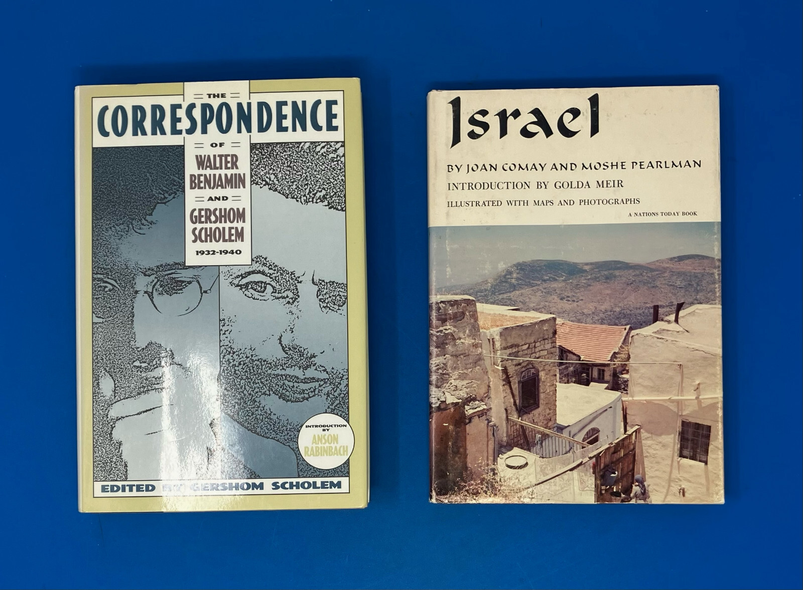Israel Book Lot of 7 Chaim Herzog Golda Meir Amos Oz Kibbutz Makom *GIFT*