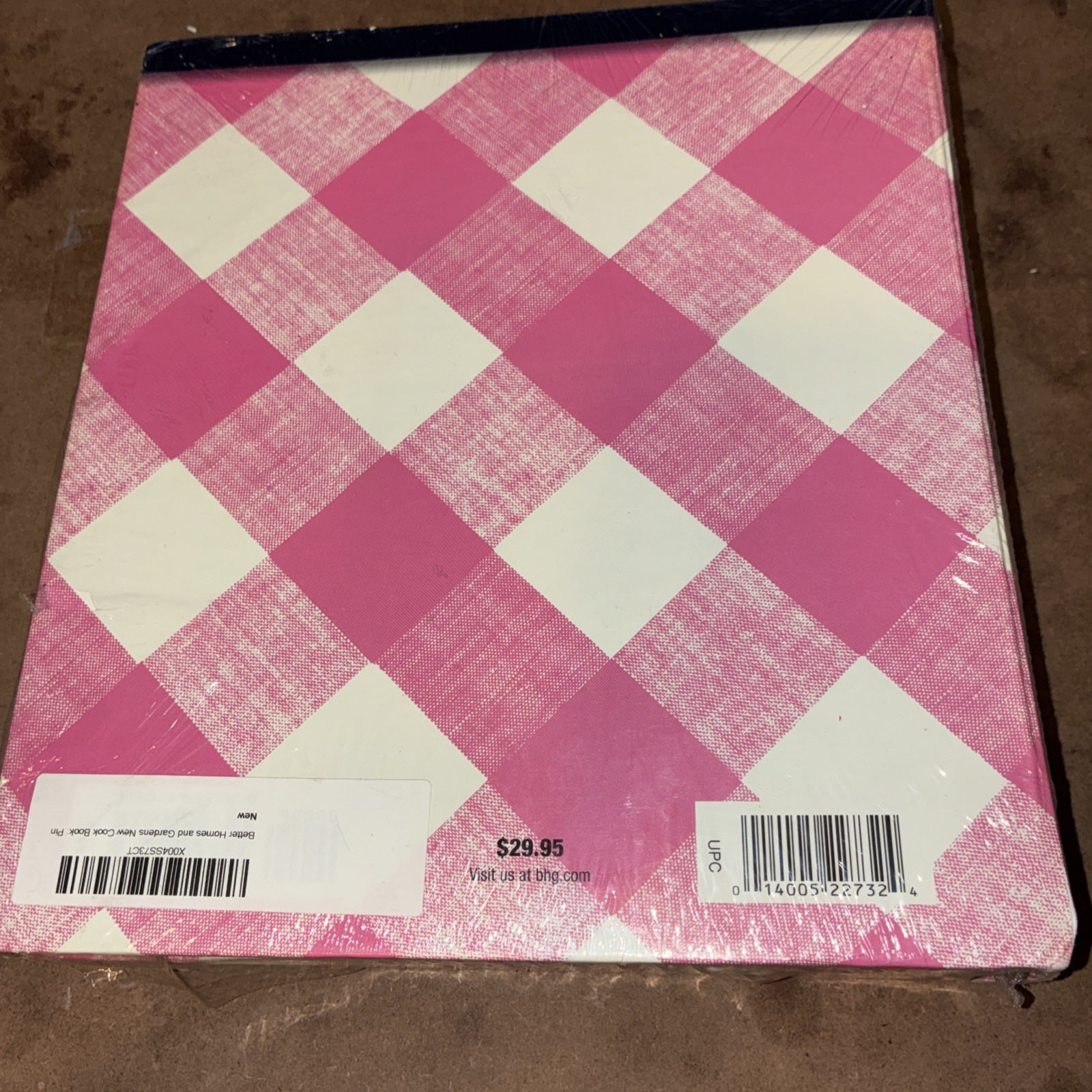 Better Homes & Gardens New Cookbook Limited Edition Pink 2005 Ring Bound Q2