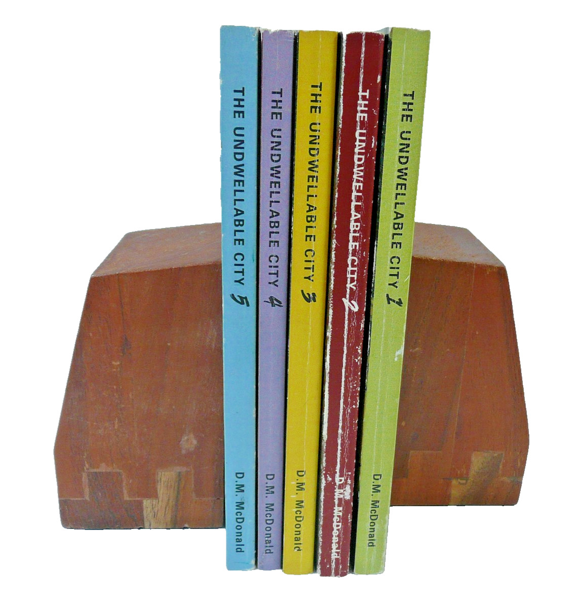 The Undwellable City Book Series Set: 1, 2, 3, 4, 5-Fantasy TPBs- D.M. McDonald
