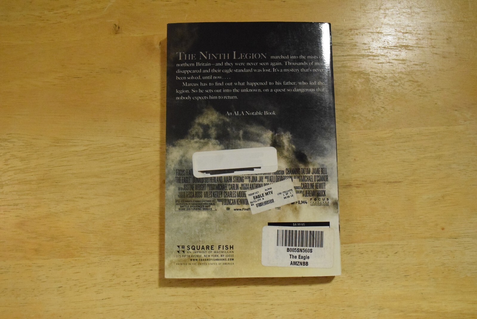 The Eagle by Rosemary Sutcliff (Square Fish, 2010) Paperback Good Condition
