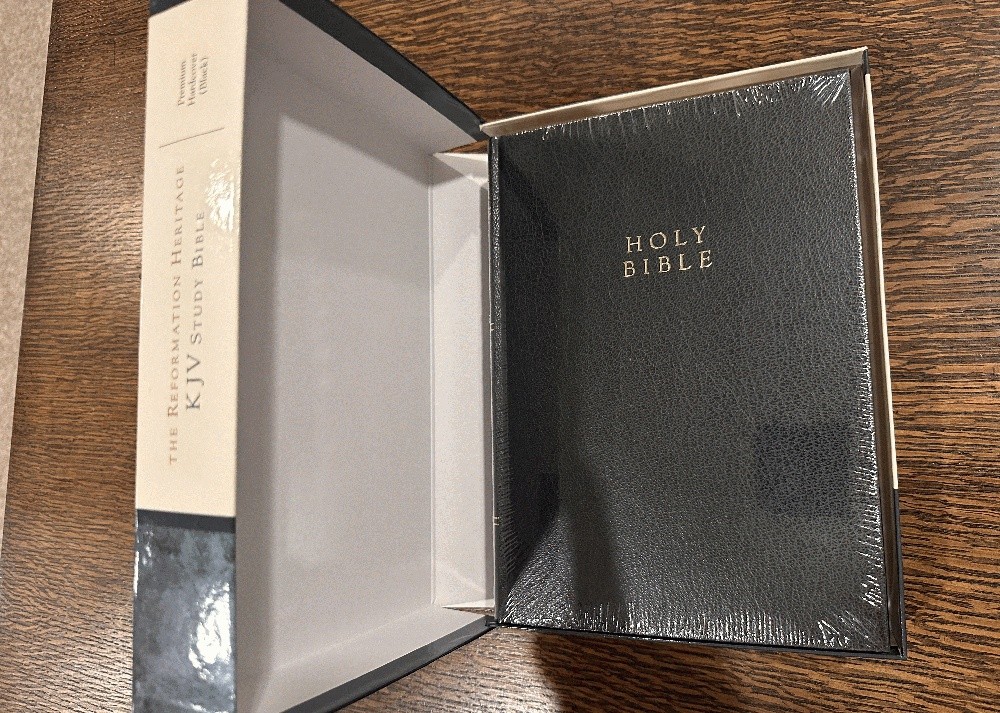 The Reformation Heritage KJV Study Bible (Black Premium Hardcover)