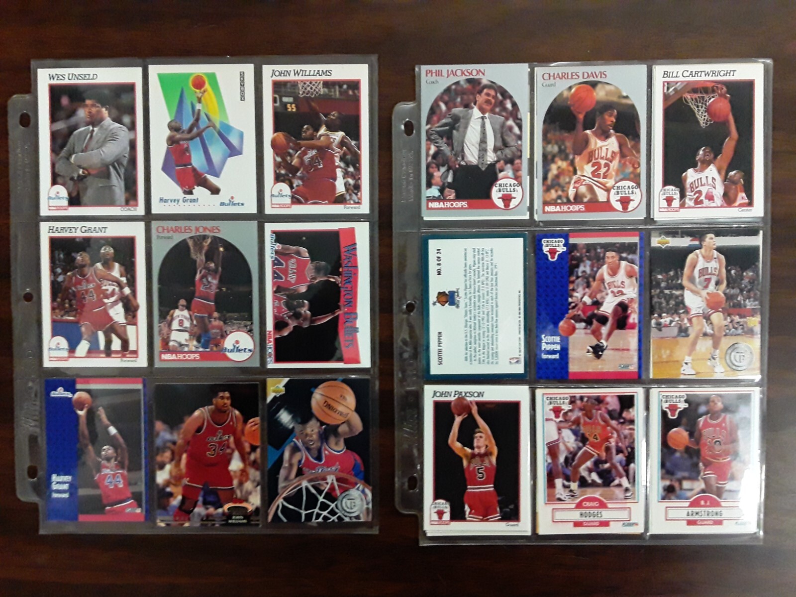 Basketball Trading Cards 31 Ultra Pro sheets full 300 random cards G+ 240403