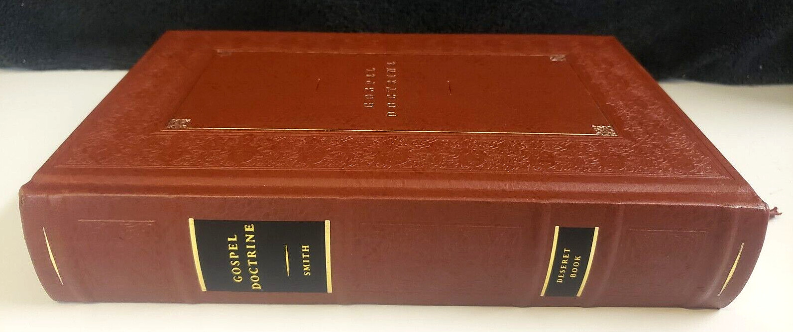 GOSPEL DOCTRINE Joseph Smith/Grant ’86 Leather Luxury Edition LDS Mormon HC BOOK