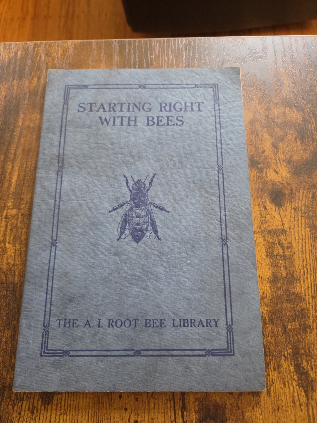 Rare 1922 First Edition “Starting Right with Bees”
