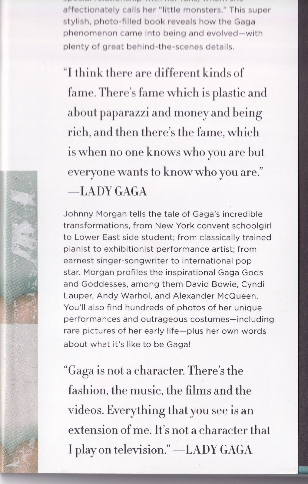 Johnny Morgan Gaga 2010 Book Hardcover 160 Pages *PLEASE READ*