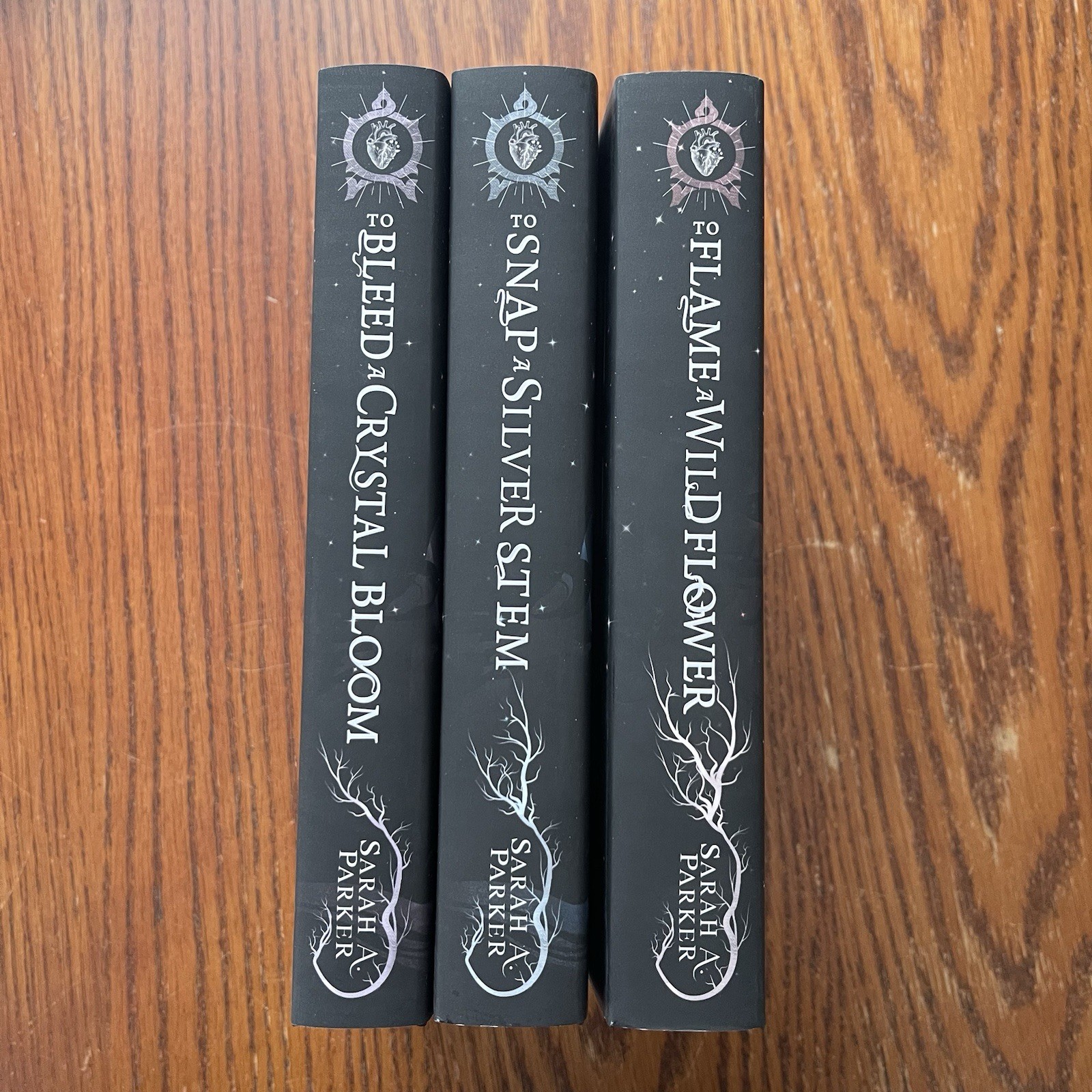 To Bleed A Crystal Bloom OOP Hardcovers Sarah A. Parker