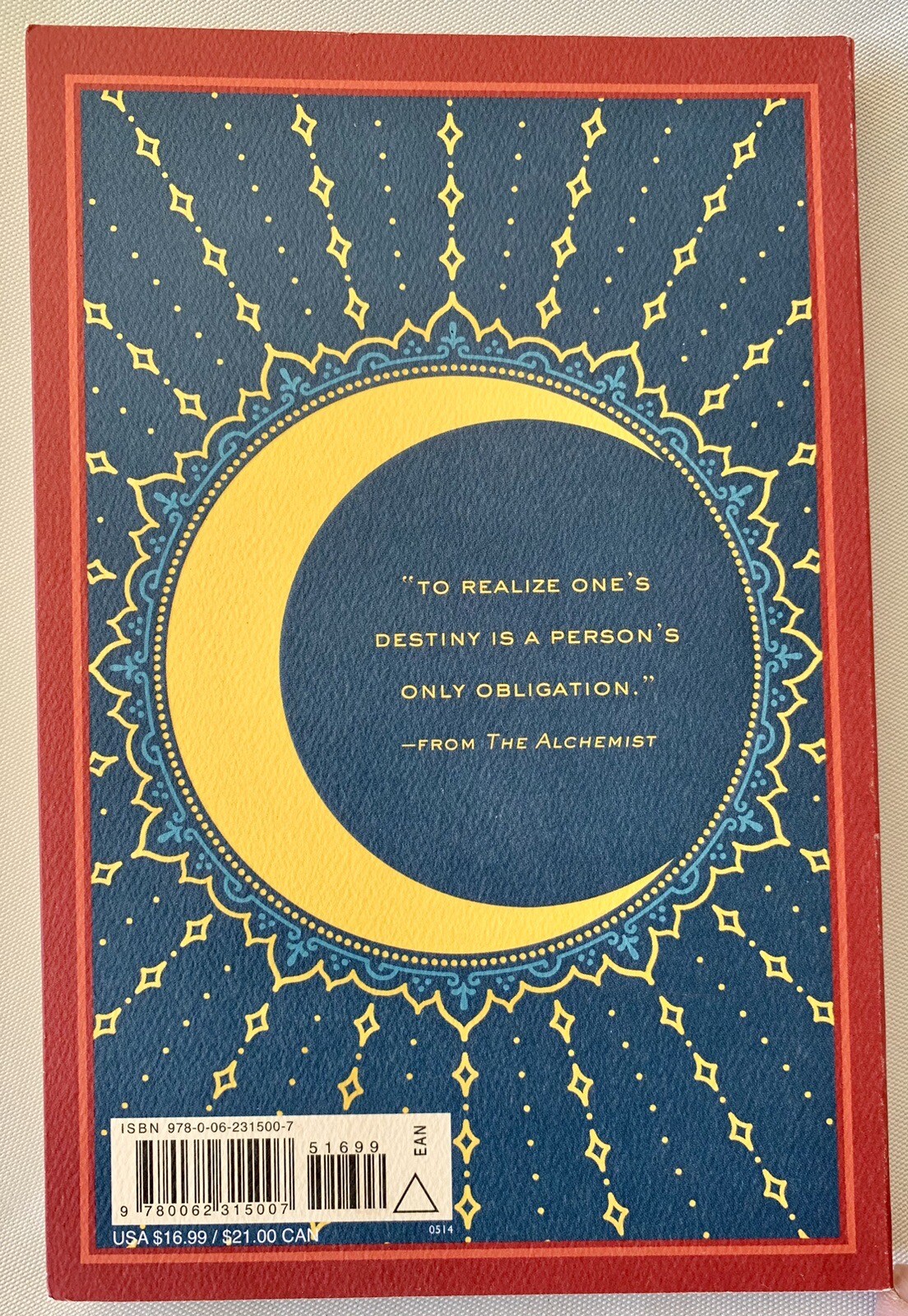 The Alchemist by Paulo Coelho 25th Anniversary Edition New (2014, Paperback)