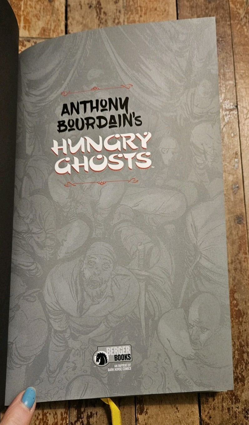 2020. Anthony Bourdain’s Hungry Ghosts #1-4 Dark Horse Comics Early Printing VG+