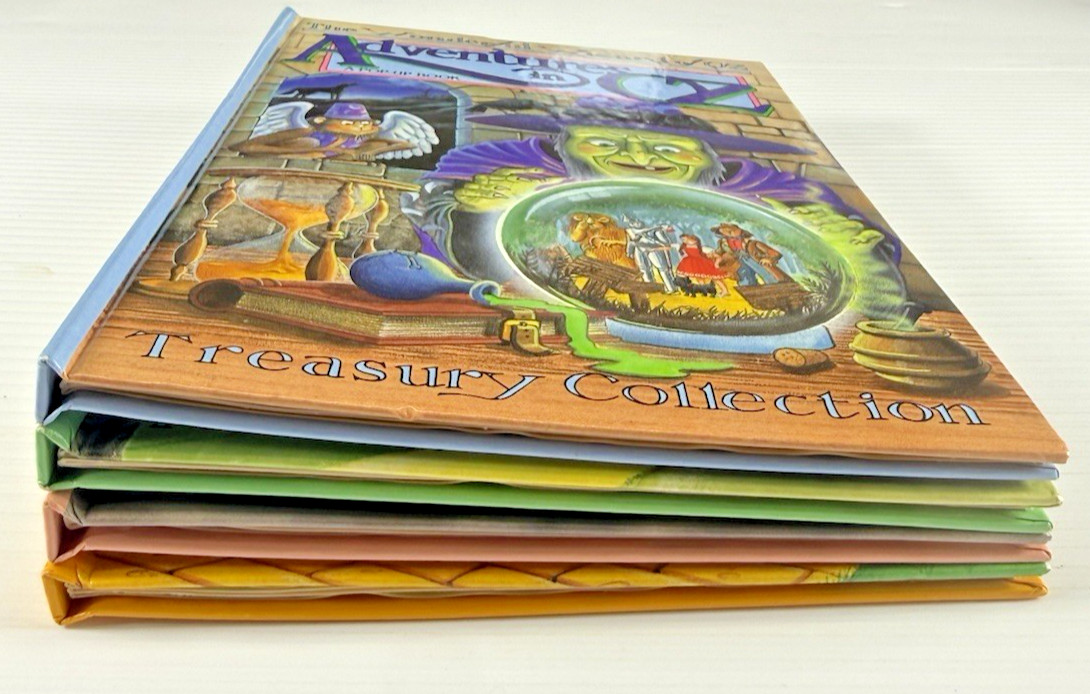 ✨ Wonderful Wizard of Oz Pop-Up Book Lot – 4 Hardcover Treasury Editions ✨