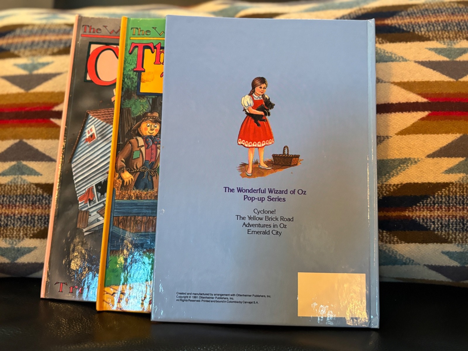 The Wizard of Oz Pop-up Books Set of 4 Treasury Collection Vintage