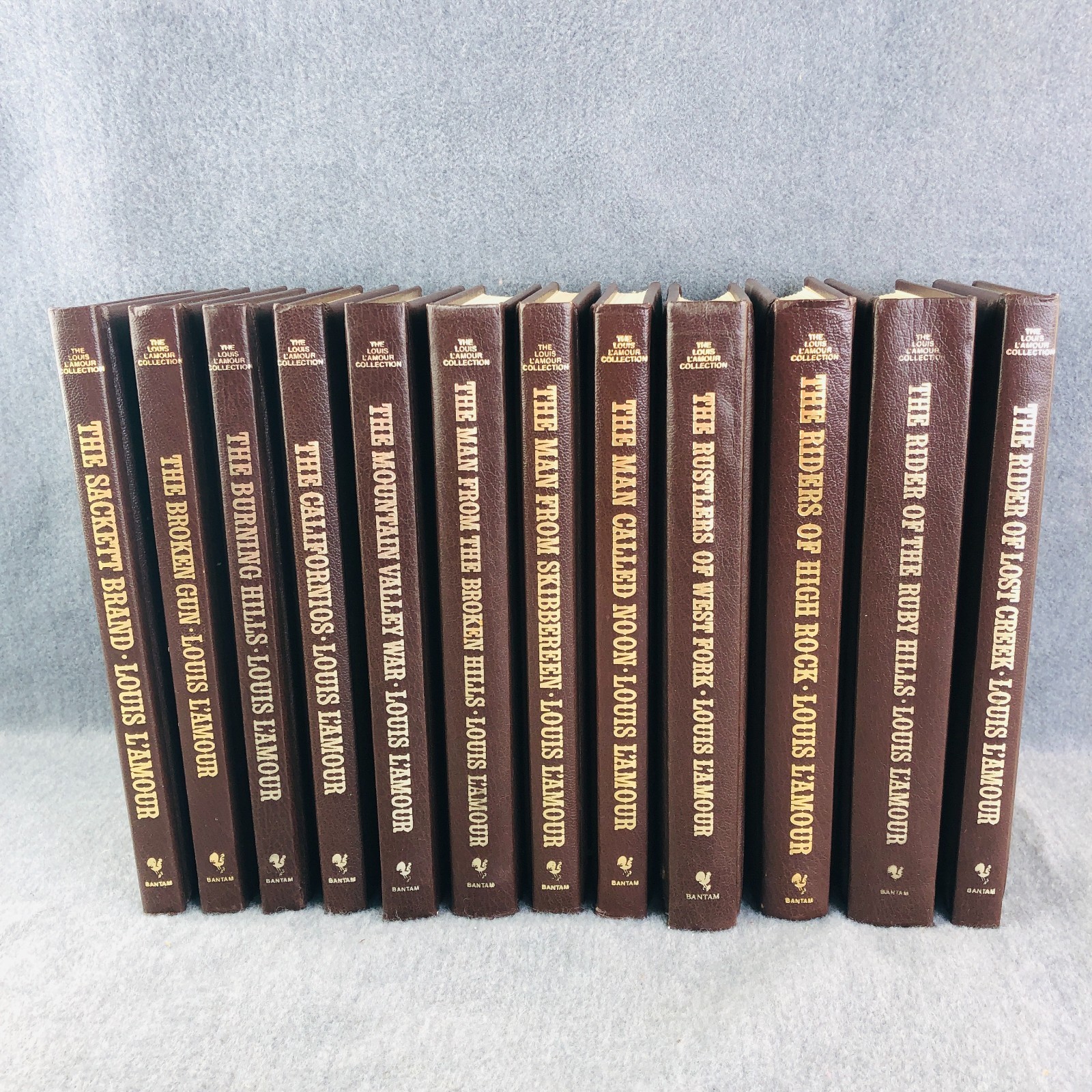 122 Vol. Louis L’amour Leatherette Collection ~ Complete Original Series. ~ Nice