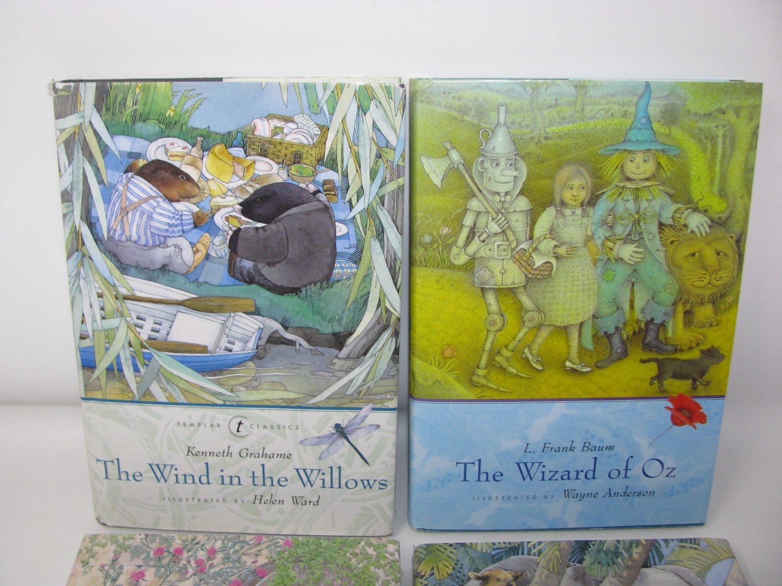 Lot 4 Templar Classics Wind in the Willows Wizard Of Oz Secret Garden Just So