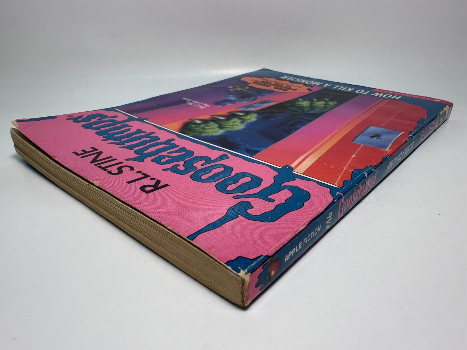 n/a Print #46 How to Kill A Monster Goosebumps Book RL Stine 1996 – BARGAIN BIN