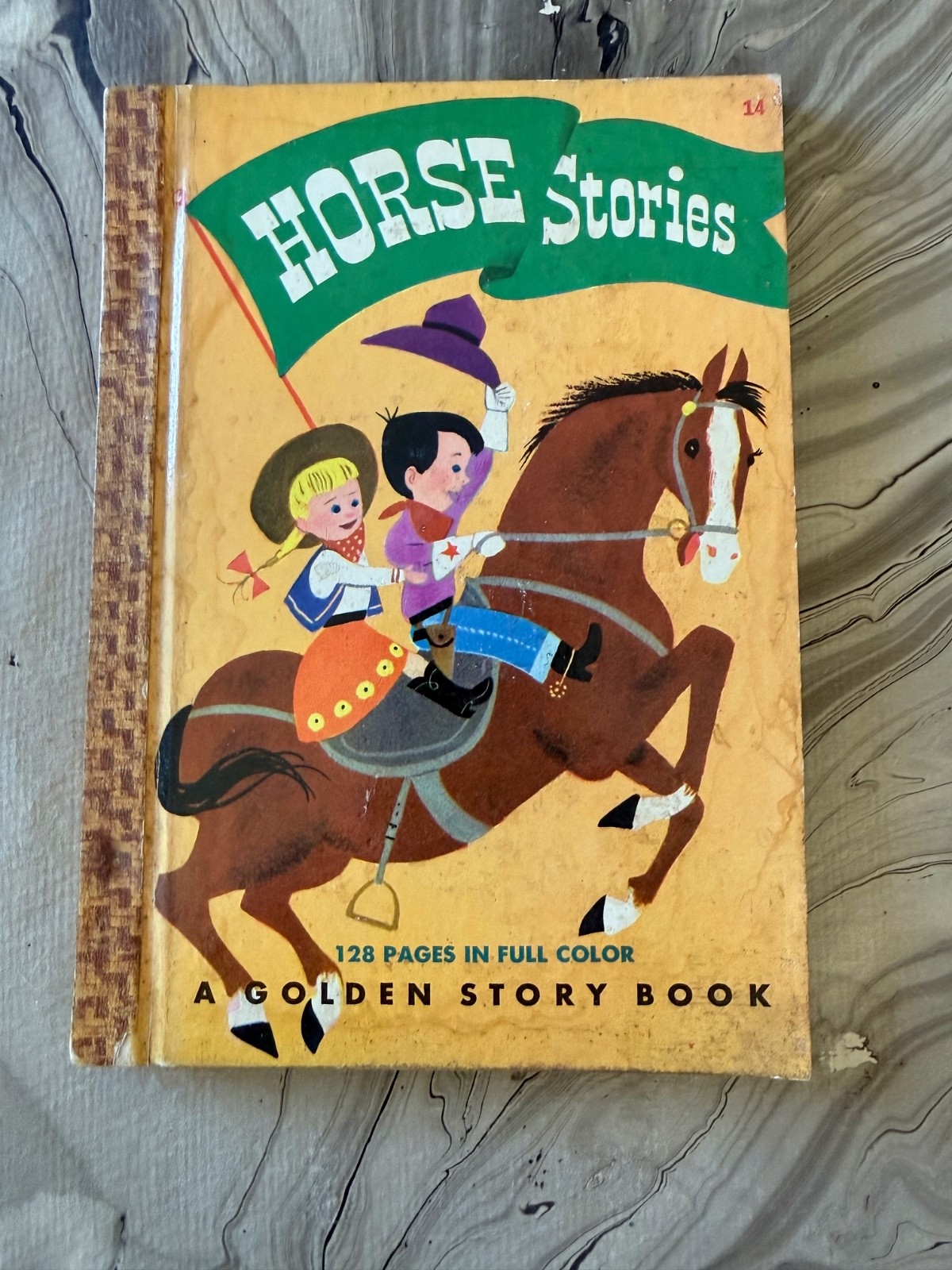 HORSE STORIES 1950 A GOLDEN BOOK 128 PAGES HARDCOVER