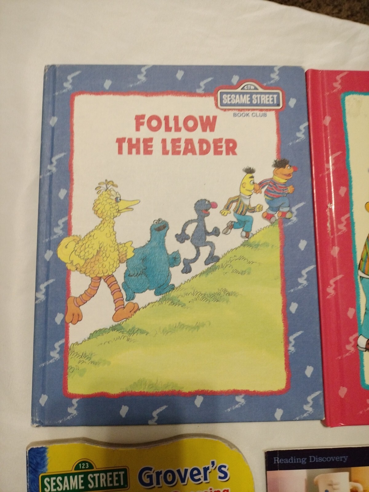 Vintage 80’s Sesame Street Mixed Lot Of 9