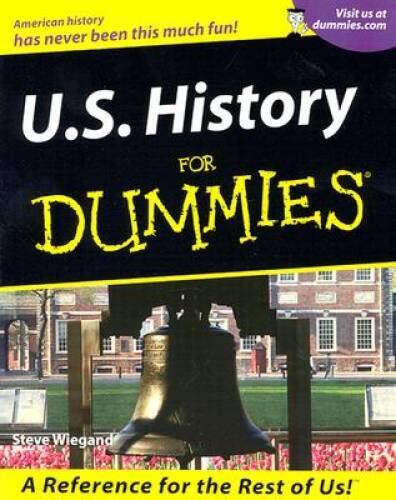 U.S. History For Dummies (For Dummies (Lifestyles Paperback)) – VERY GOOD