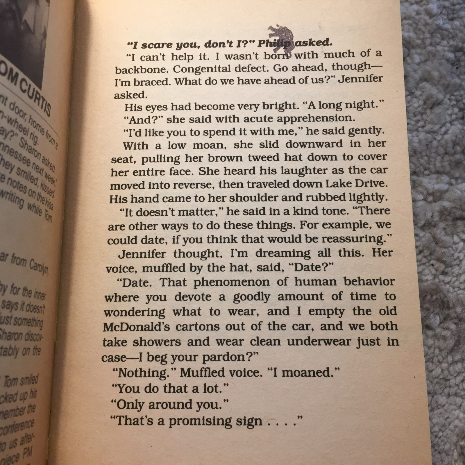 Lightning That Lingers Sharon And Tom Curtis 1983 Bantam Books Romance Book