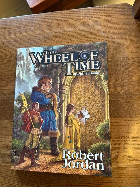 WHEEL OF TIME ROLEPLAYING GAME JORDAN D20 RPG RULE BOOK WIZARDS West COAST NICE
