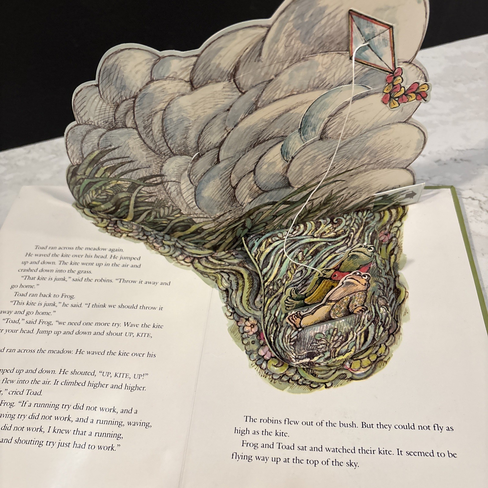 FIRST EDITION THE FROG AND TOAD POP-UP BOOK Arnold Lobel 1986