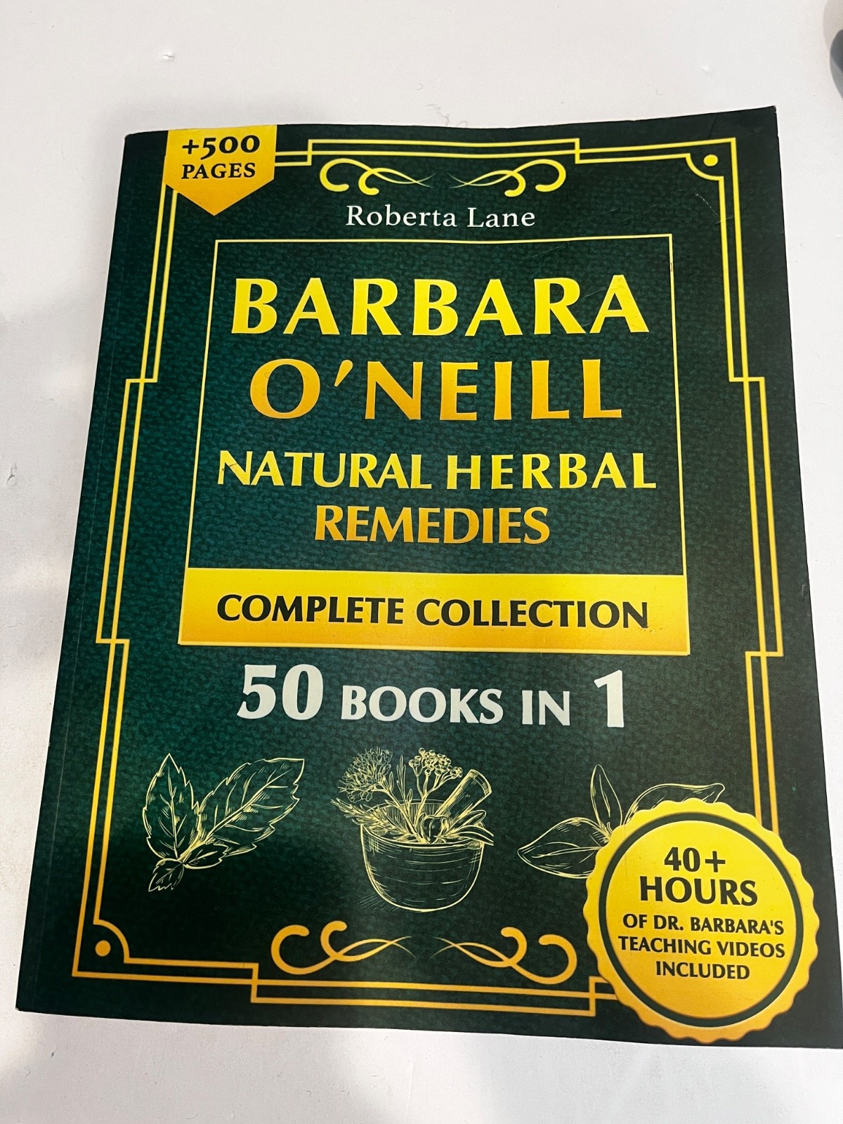 Barbara O’Neill Natural Herbal Remedies Complete Collection 50 Books in 1