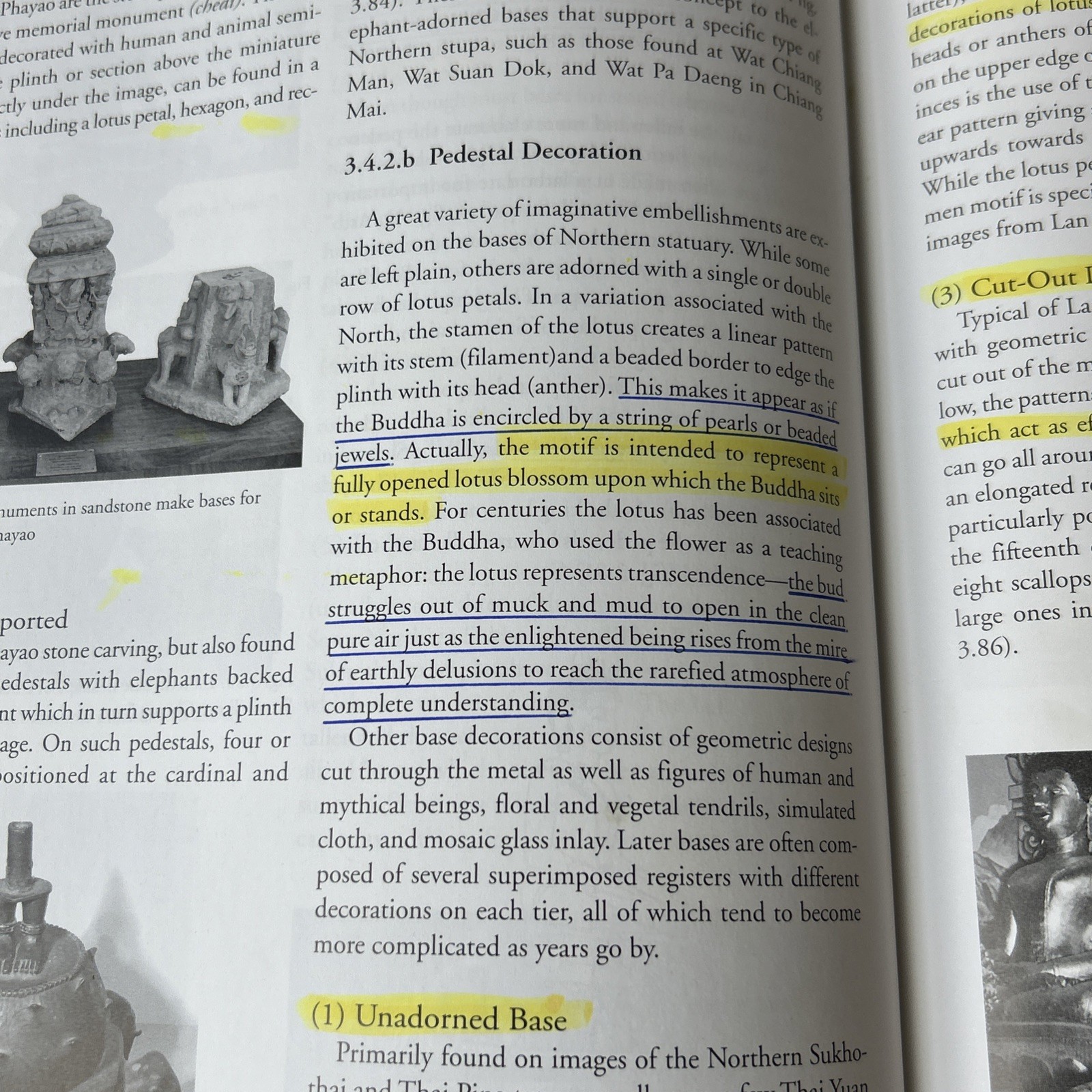 Buddhist Sculpture of Northern Thailand Carol Stratton 2004 Hardcover Book