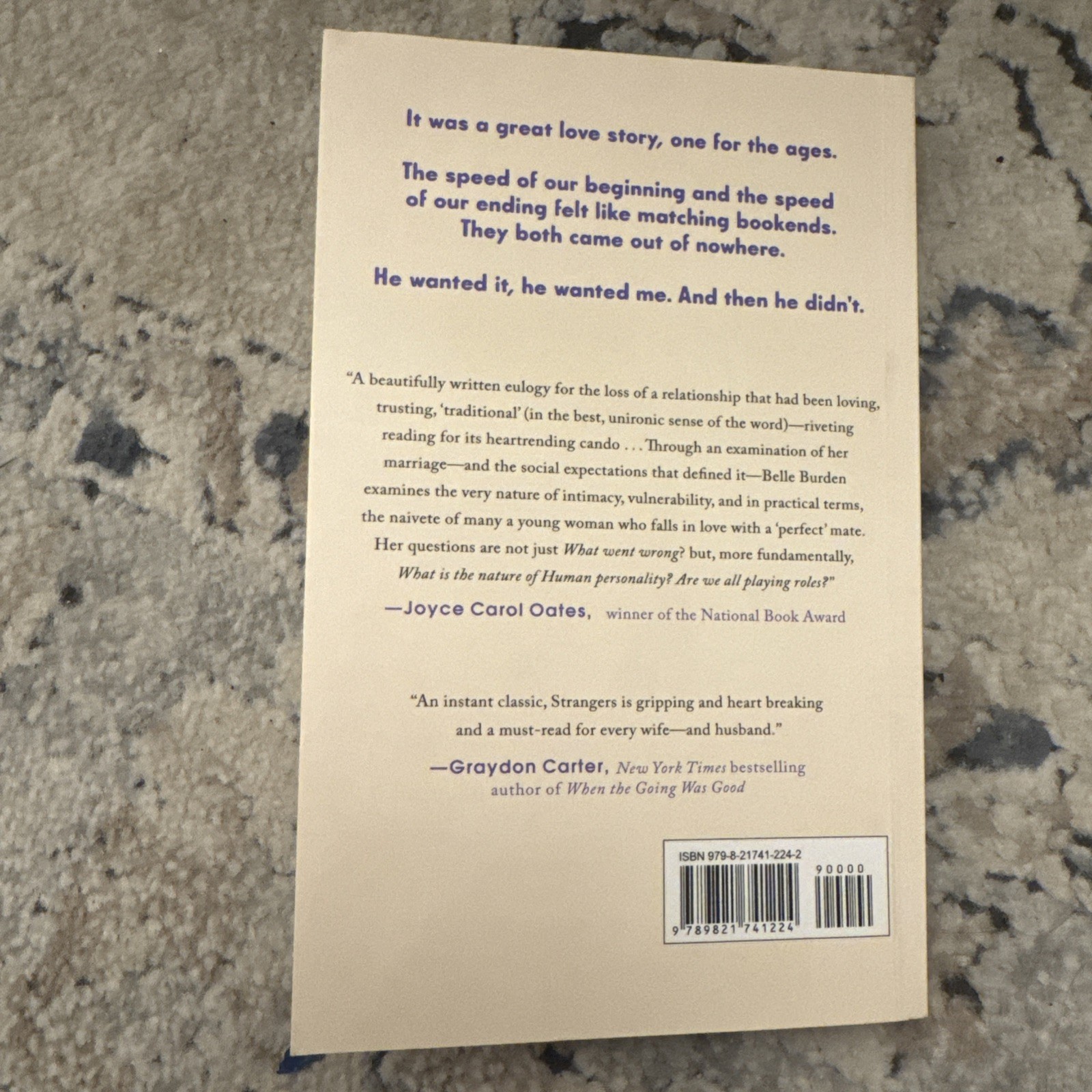 Strangers By Belle Burden