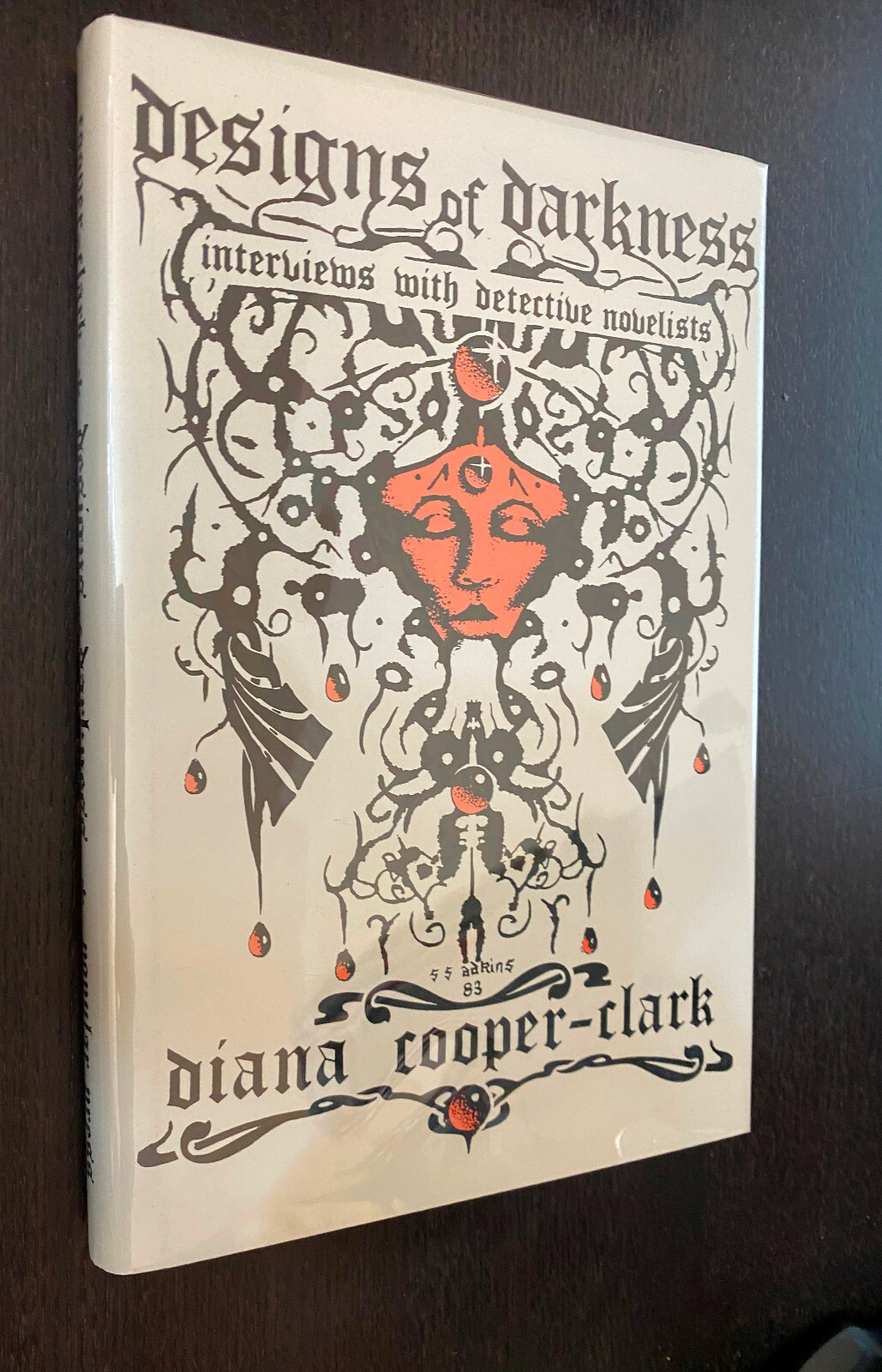 COOPER CLARK — Designs of Darkness (Interviews Mystery Writers) — 1983 1st Ed