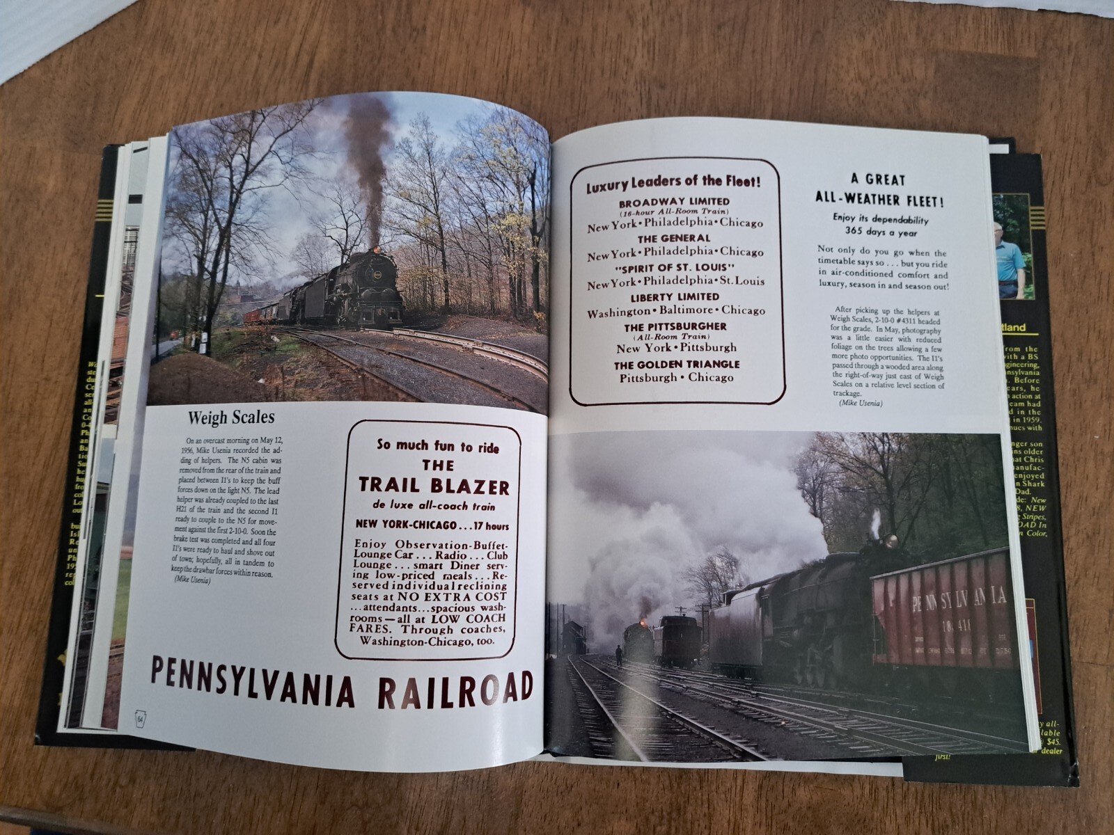 PENNSY STEAM YEARS – VOL. #1 – SWEETLAND – MORNING SUN – 128 PAGES *CLOSEOUTS