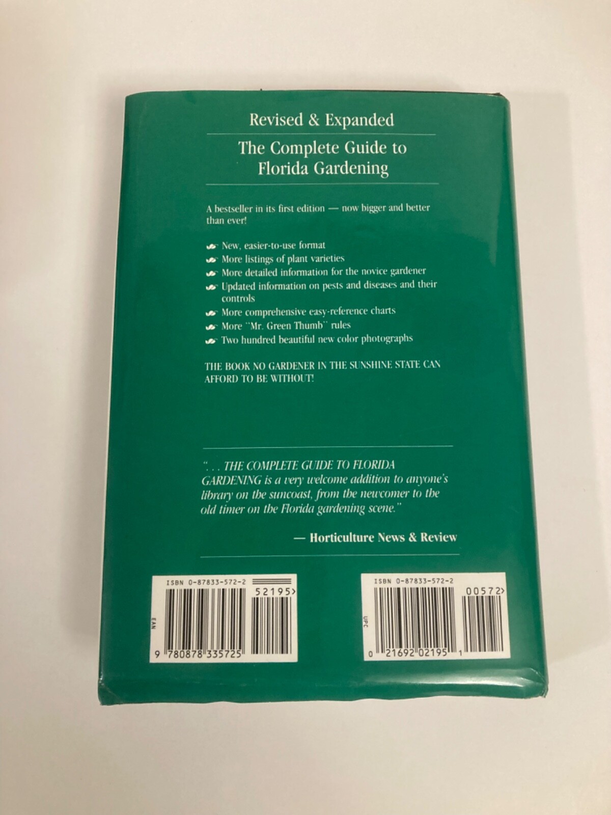 FL Complete Guide to Florida Gardening Vintage 1987 Stan DeFreitas