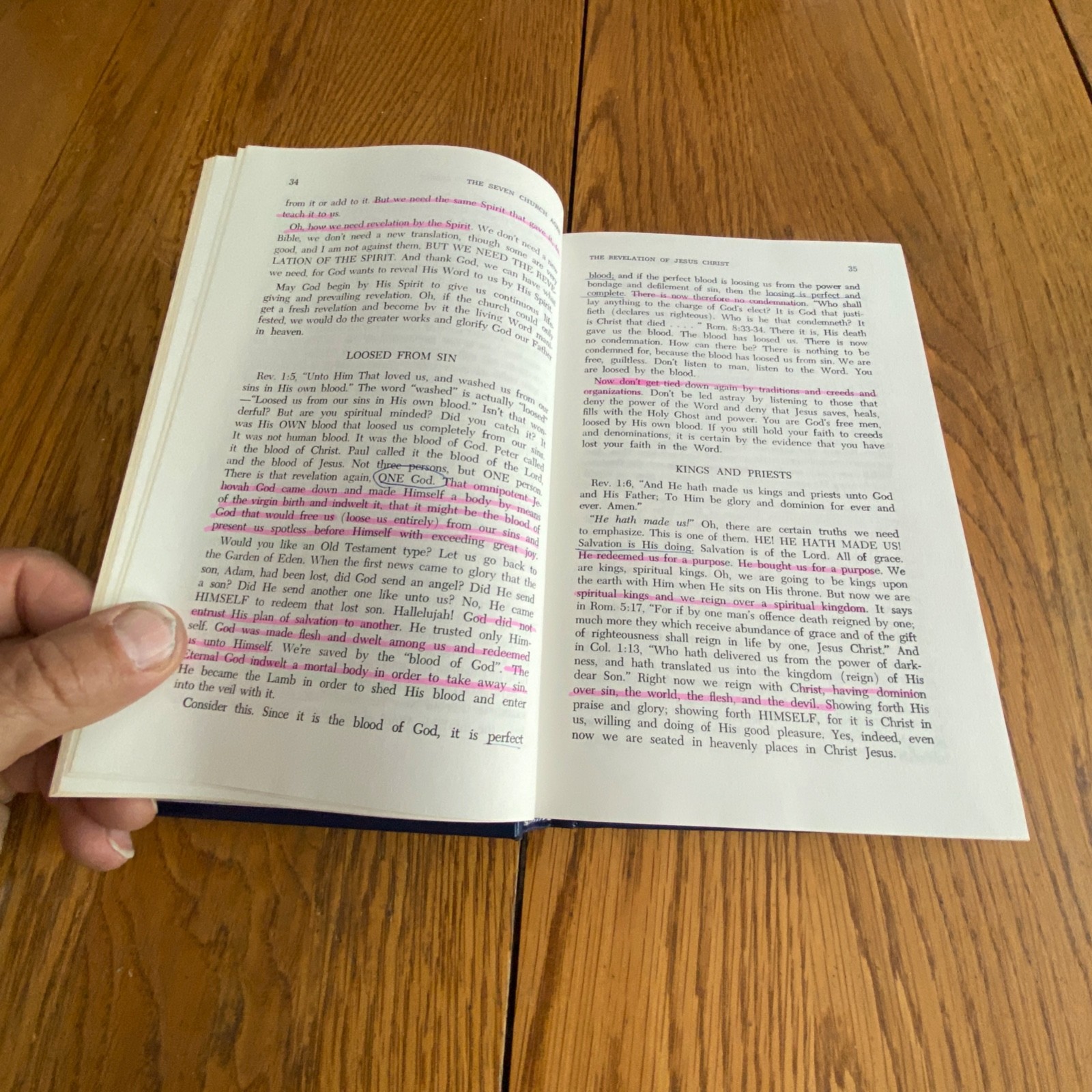 An Exposition Of The Seven Church Ages By William Marion Branham Hardcover