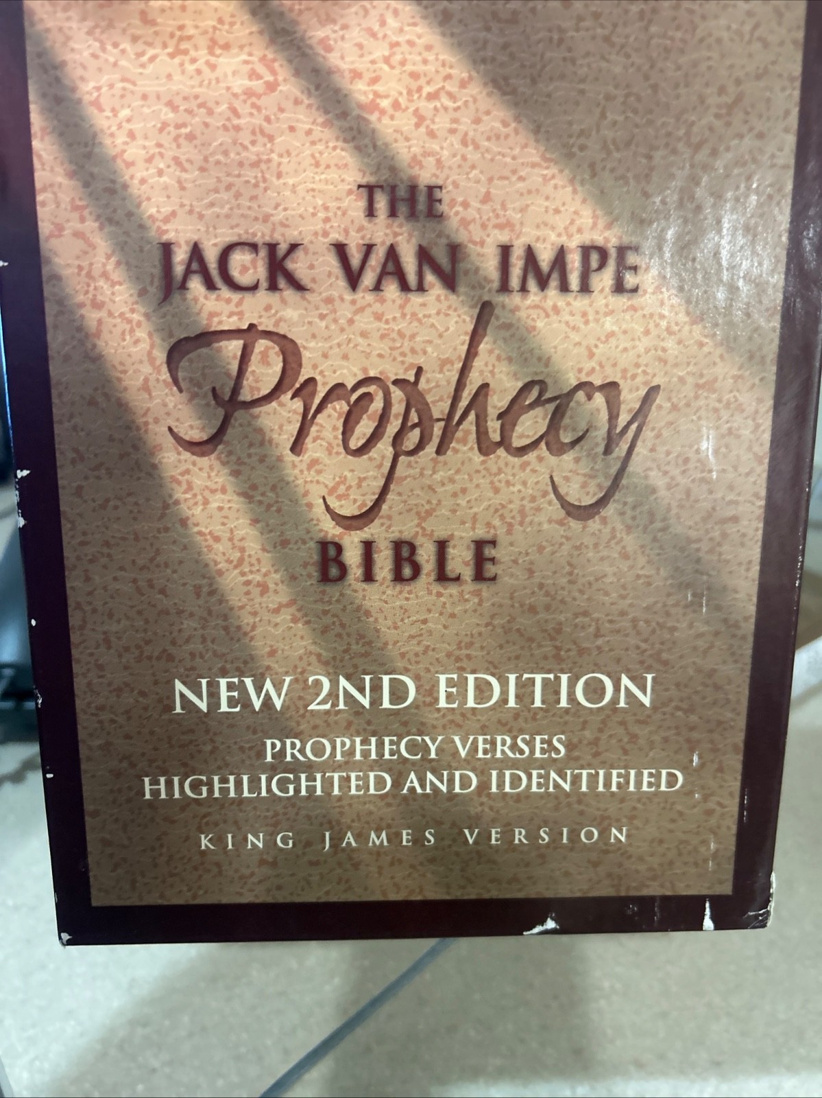 Jack Van Impe Prophecy Leather Bible New 2nd Edition King James Version Poster