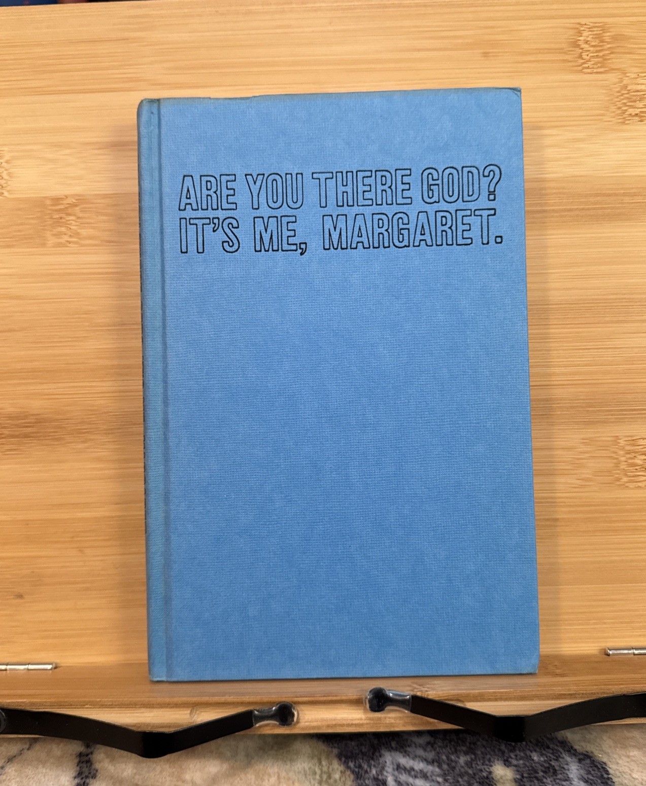 Are You There God? It’s Me, Margaret – Judy Blume – First Edition/7th Print, VG