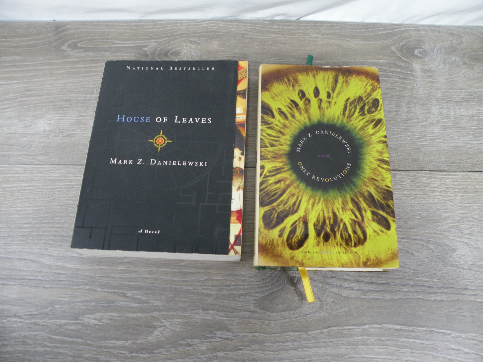 House of Leaves & Only Revolutions Mark Z. Danielewski Lot First Edition