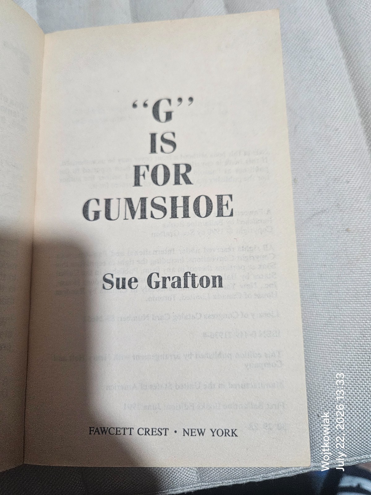 203# Sue Grafton Kinsey Millhone Lot 8 Books A-N Alphabet Mystery HC PB