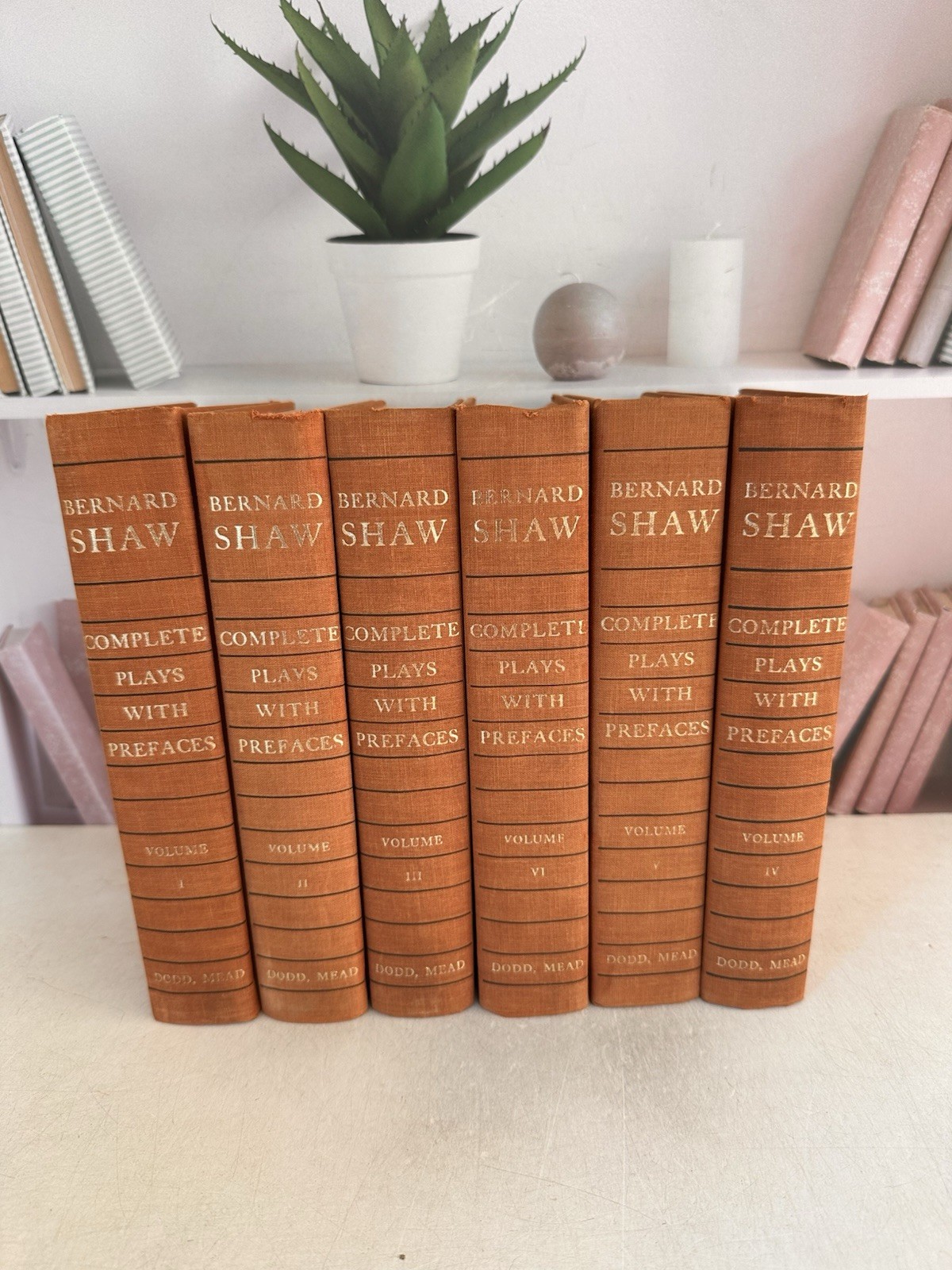 George Bernard Shaw Complete Plays with Prefaces 6 VOLUMES