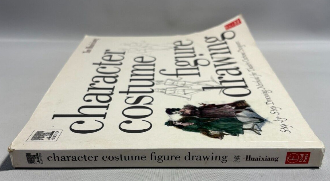 Character Costume Figure Drawing by Tan Huaixiang, 2004 1st Printing