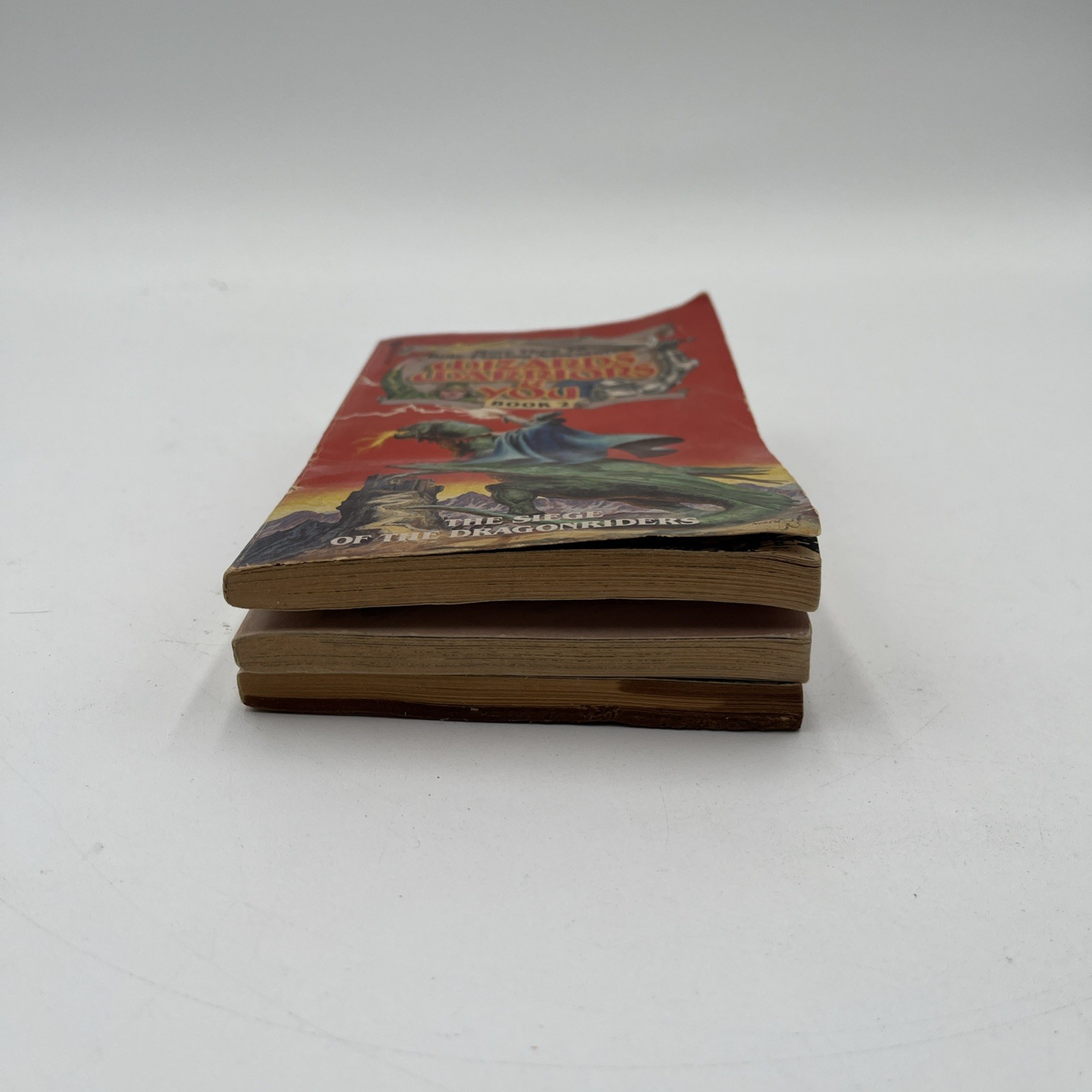 Lot Of 3 Wizards Warriors & You Books 2, 7, 8 RL Stine CYOA See Description