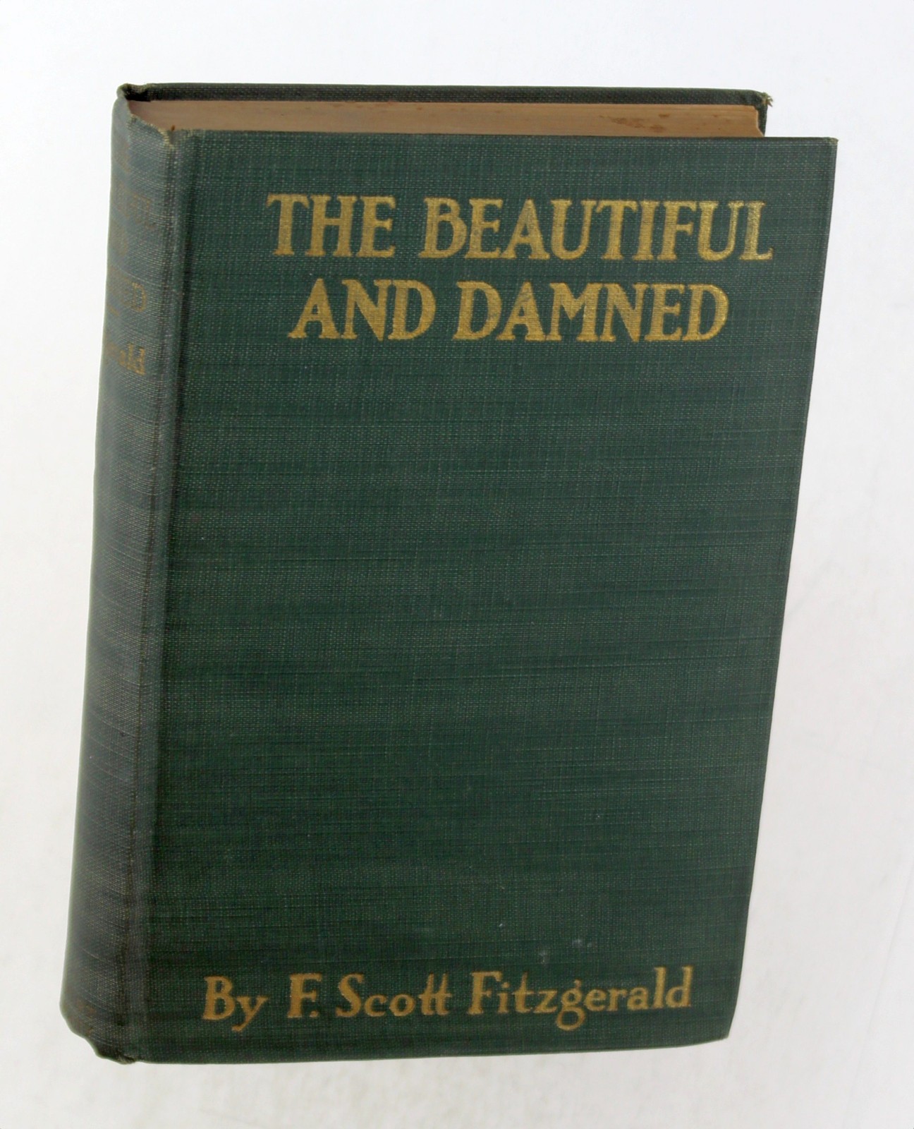 The Beautiful and Damned 1922 – F Scott Fitzgerald Burt Hardcover Book