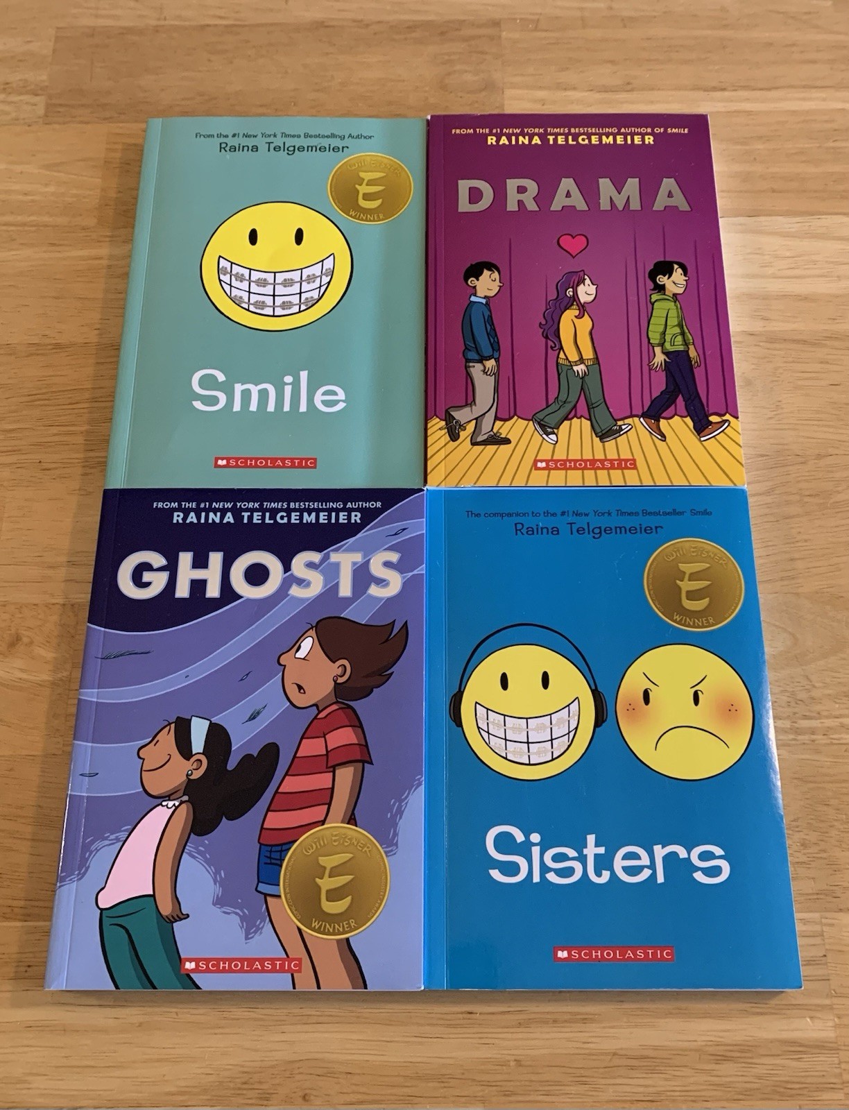 The Raina Telgemeier Collection 4 Book Box Set 2016