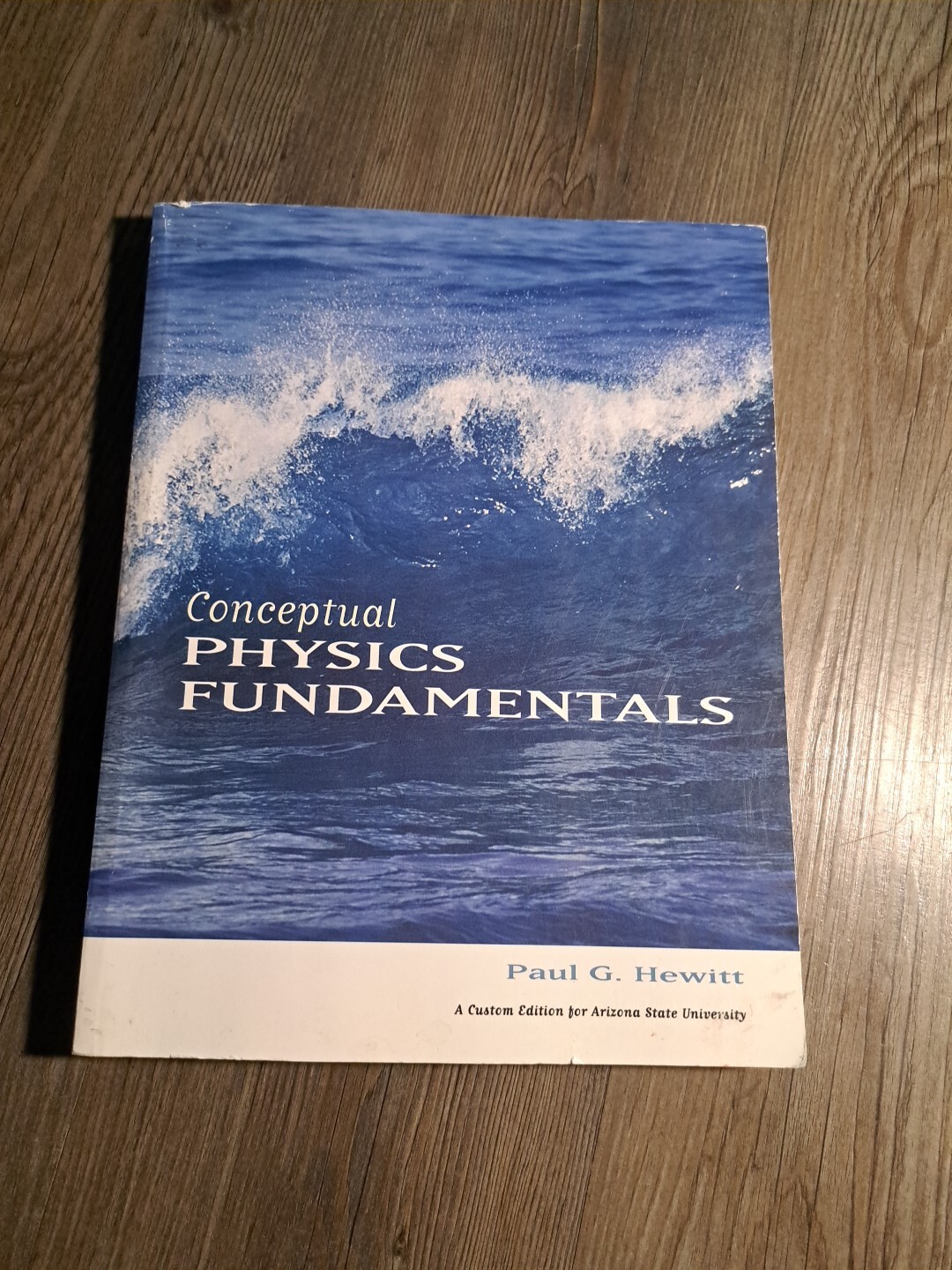 TITLE: CONCEPTUAL PHYSICS FUND. CUSTO By Paul G. Hewitt